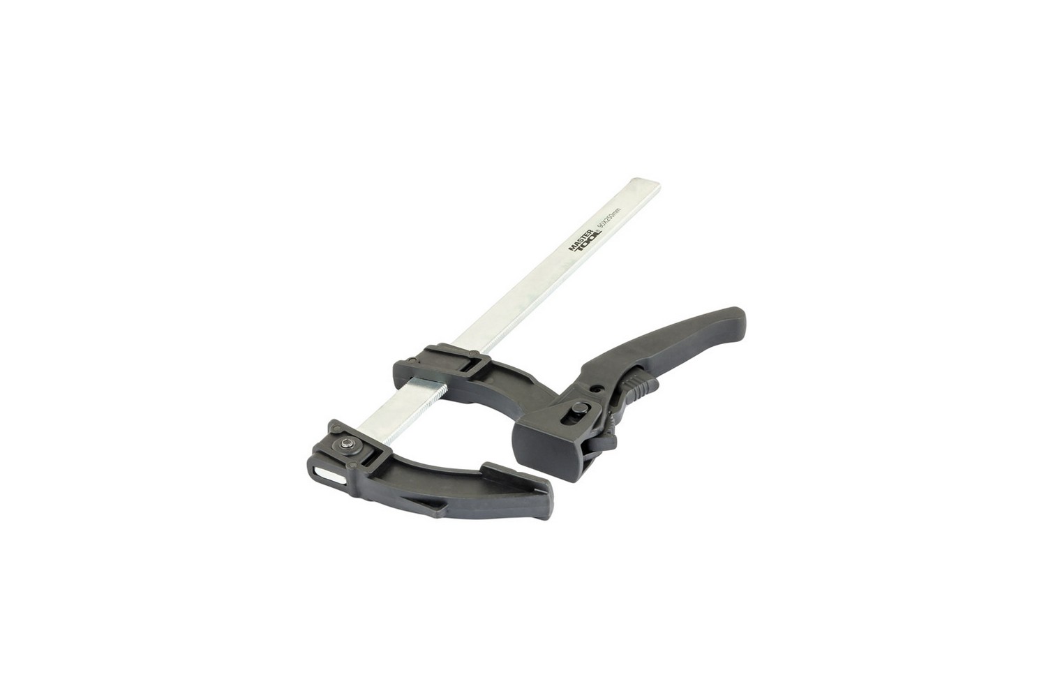 Струбцина столярна MASTERTOOL F-Type швидкозатискна 250×90 мм 600 Н 07-0014 view 2