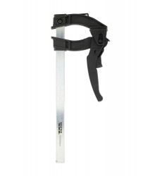 Струбцина столярна MASTERTOOL F-Type швидкозатискна 250×90 мм 600 Н 07-0014