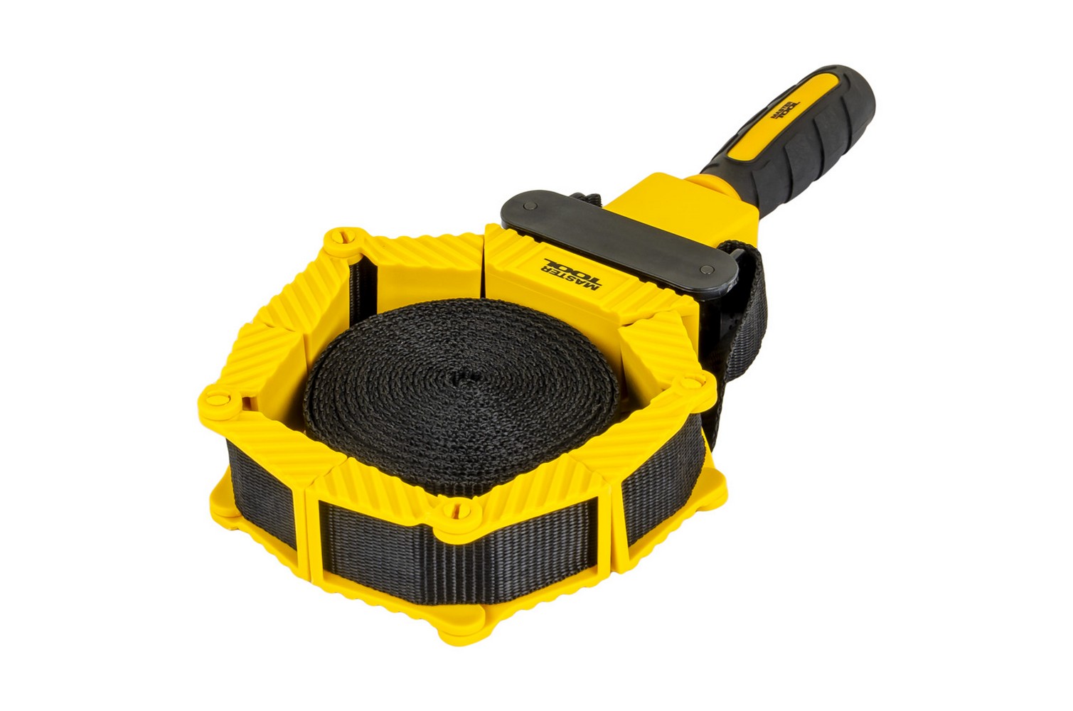 Струбцина столярна стрічкова MASTERTOOL 25 мм×4 м двокомонентна ручка 07-0501 view 1