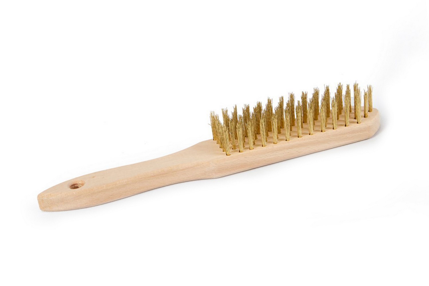 Щітка зачисна ручна MASTERTOOL дерев'яна колодка 6-ти рядна 295х48х41/25 мм 14-5606 view 1