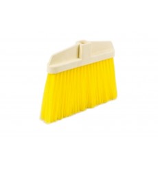 Мітла вулична плоска MASTERTOOL YELLOW пластикова колодка, 240 x 40 x 135 мм, без держака 14-6531
