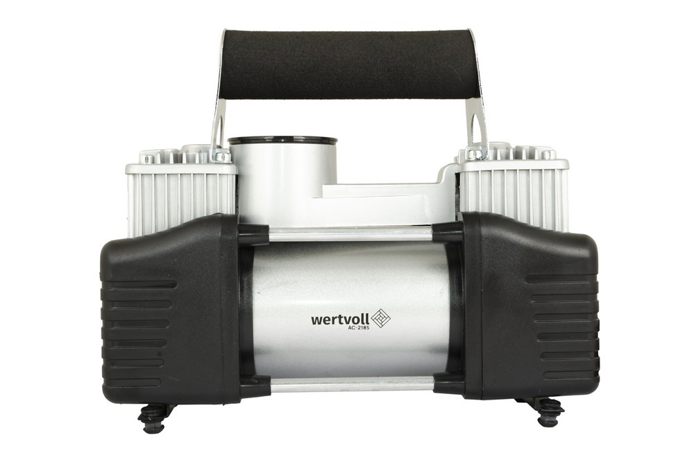 Компресор автомобільний двопоршневий WERTVOLL 12 V 150 PSI 25 A 300 Вт 85 л/хв сумка AC-2185 view 3