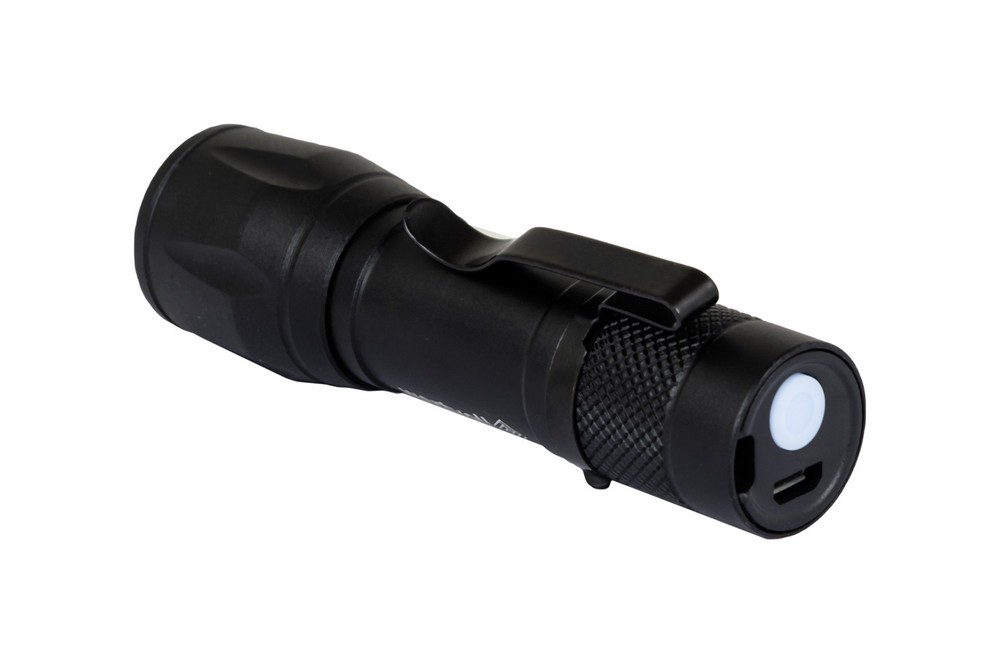 Ліхтар з регулюванням фокусу WERTVOLL 3 режими LED/COB LED Li-ion 800 mAh/t 8000 K/100 lum AL 91х26 мм RX-8003 view 4