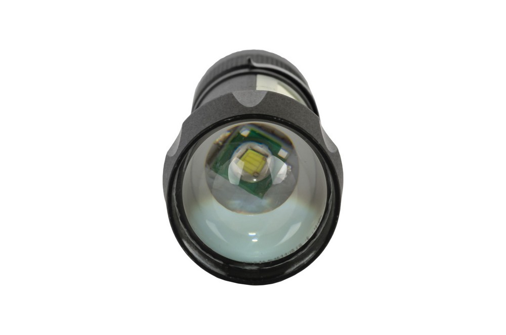 Ліхтар з регулюванням фокусу WERTVOLL 3 режими LED/COB LED Li-ion 800 mAh/t 8000 K/100 lum AL 91х26 мм RX-8003 view 5