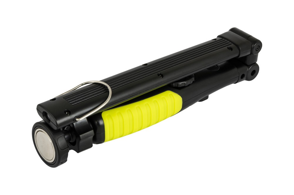 Ліхтар інспекційний магнітний складаний WERTVOLL CREELED/COBLED IP44 Li-ion 2000 mAh/t 7000 K/450 lum ABS 410х34х38 мм RX-8009 view 2