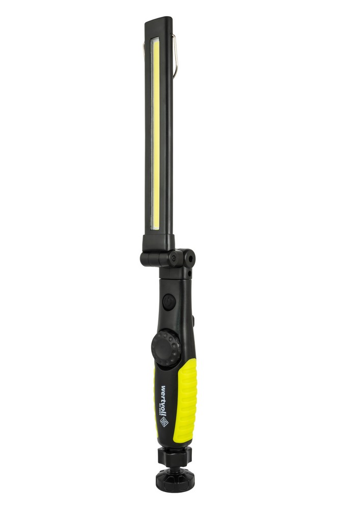Ліхтар інспекційний магнітний складаний WERTVOLL CREELED/COBLED IP44 Li-ion 2000 mAh/t 7000 K/450 lum ABS 410х34х38 мм RX-8009 view 7