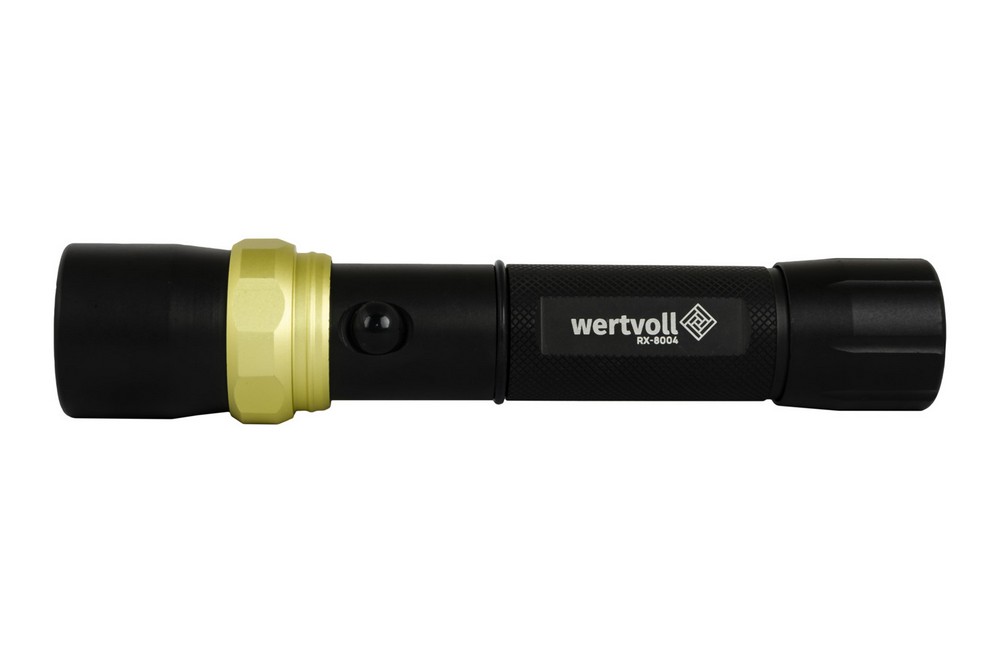 Ліхтар WERTVOLL 3 режими LED IP44 Li-ion 2000 mAh/t 7000 K/240 lum powerbank AL 168х36 мм RX-8004 view 3