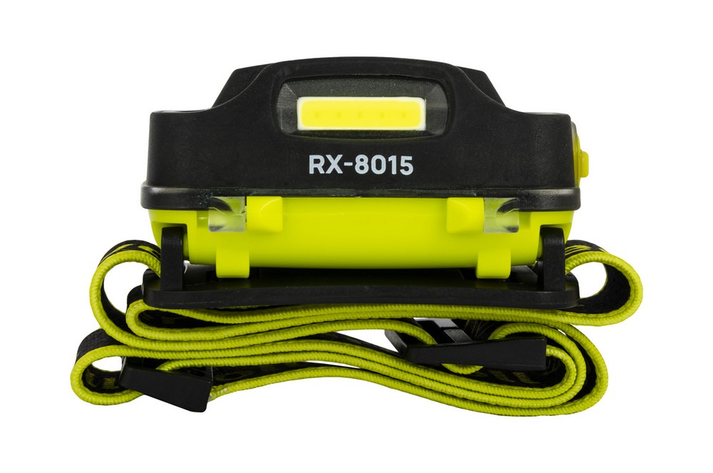 Ліхтар налобний WERTVOLL 6 режимів датчик руху СREE LED/RED LED/COB LED IP65 Li-pol 1800 mAh/t 6500 K/260 lum ABS 70х46х38 мм RX-8015 view 4