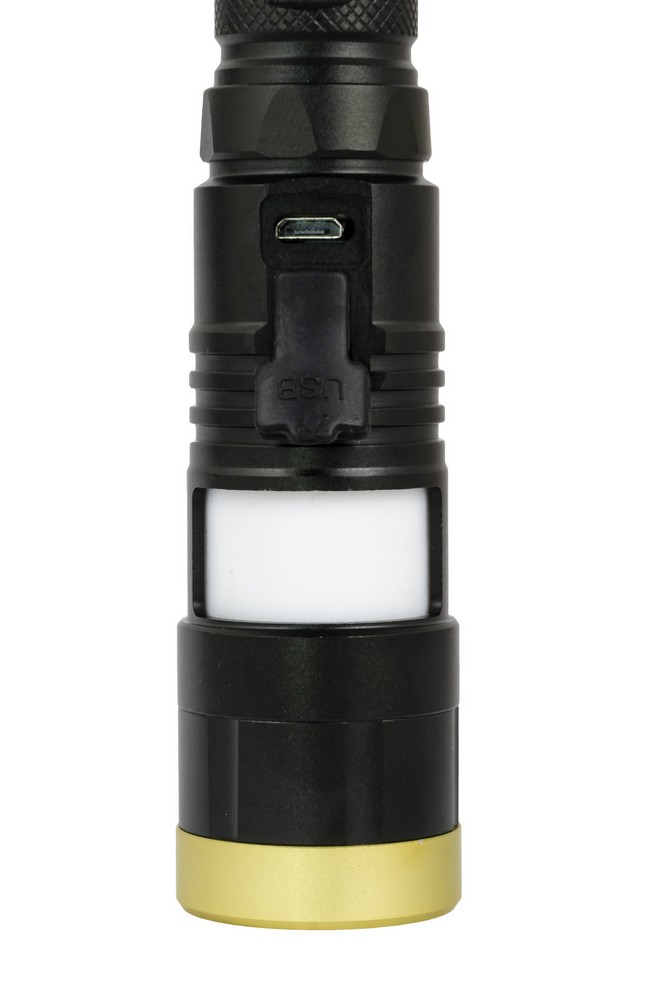 Ліхтар магнітний WERTVOLL 8 режимів LED+WHITE/RED/BLUE IP44 Li-ion 2000 mAh/t 7000 K/300 lum AL 157х32 мм RX-8006 view 4