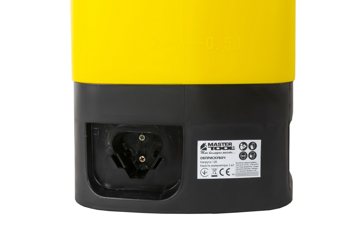Обприскувач акумуляторний MASTERTOOL "Harvest" 10 л 12V 2Ah 92-9810 view 7