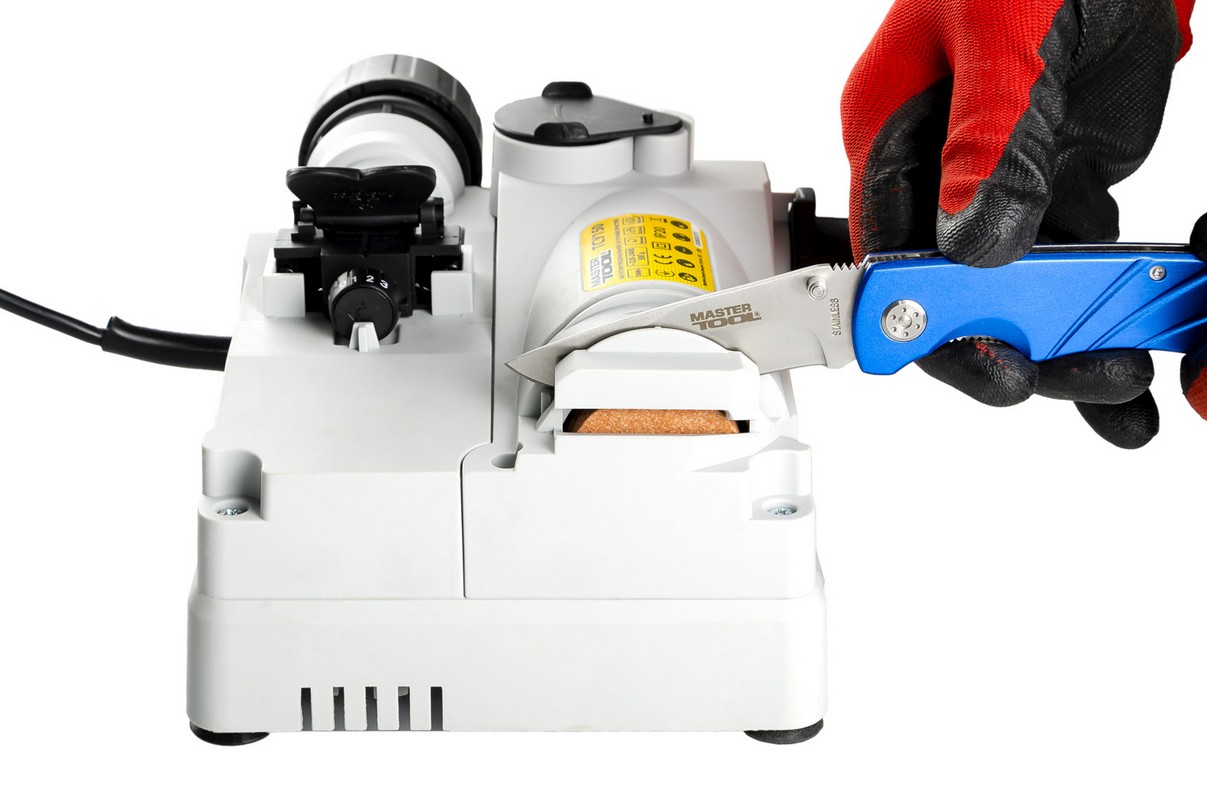 Пристрій багатофункціональний заточний для ножів та свердел MASTERTOOL 150 Вт 220-240V~/ 50Hz ТСУ150 view 10