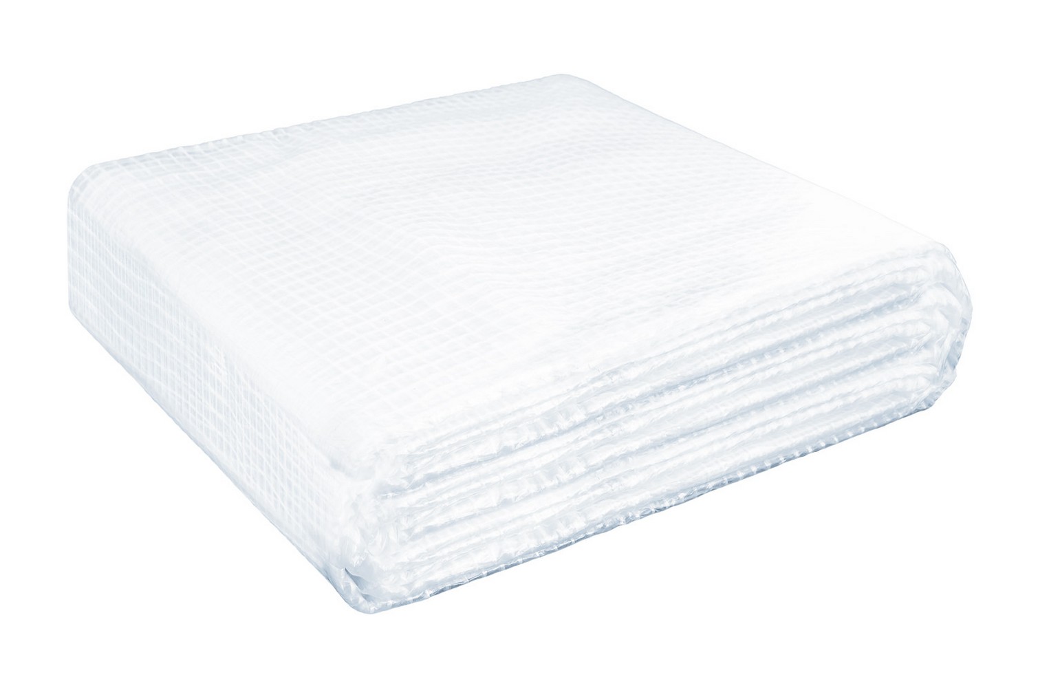 Тент універсальний армований MASTERTOOL TARPAULIN 8 × 10 м 130 г/м² Leno Crystal 89-2810 view 2