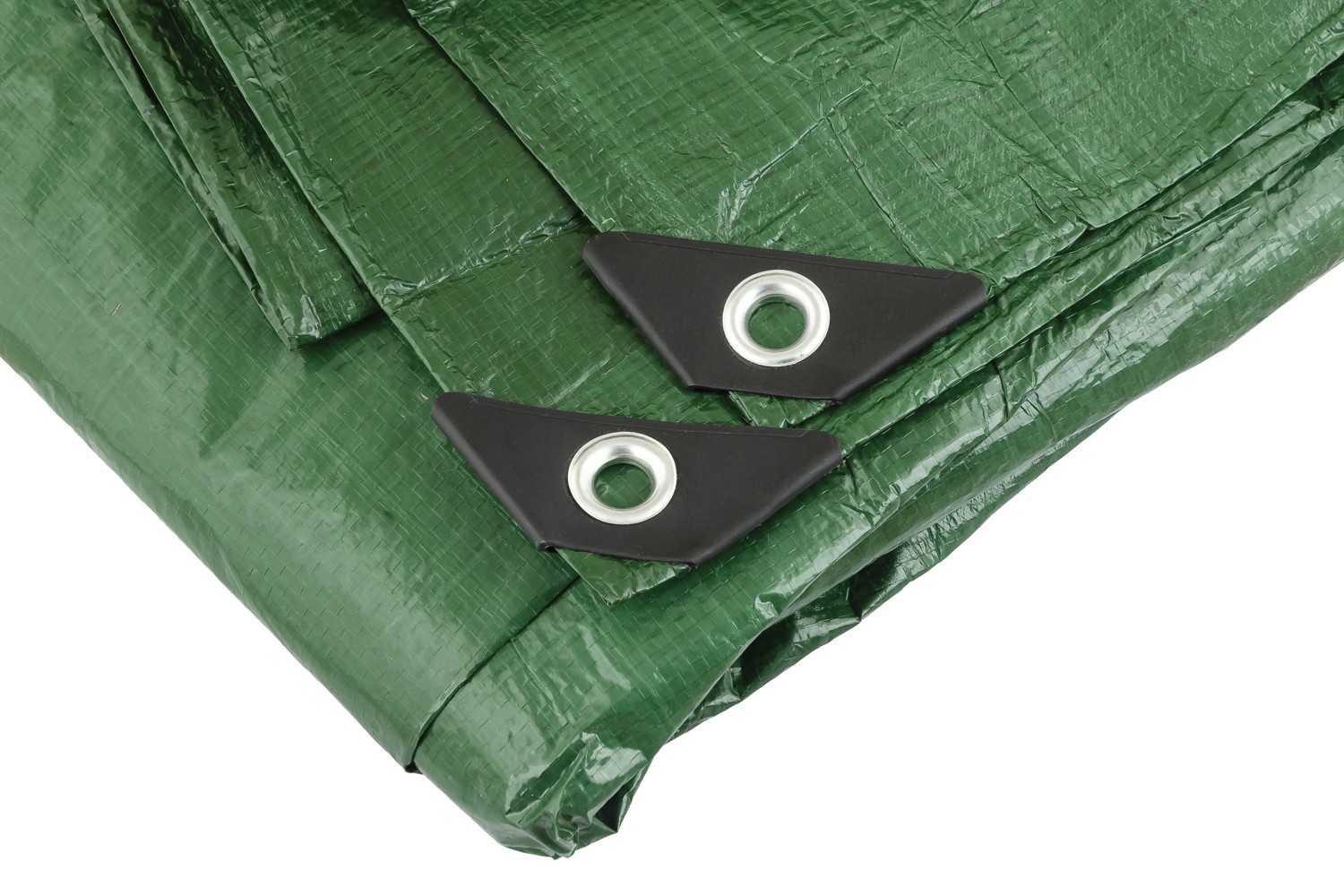 Тент універсальний MASTERTOOL TARPAULIN 5 × 6 м двосторонній 130 г/м² Green/Silver 89-1506 view 3