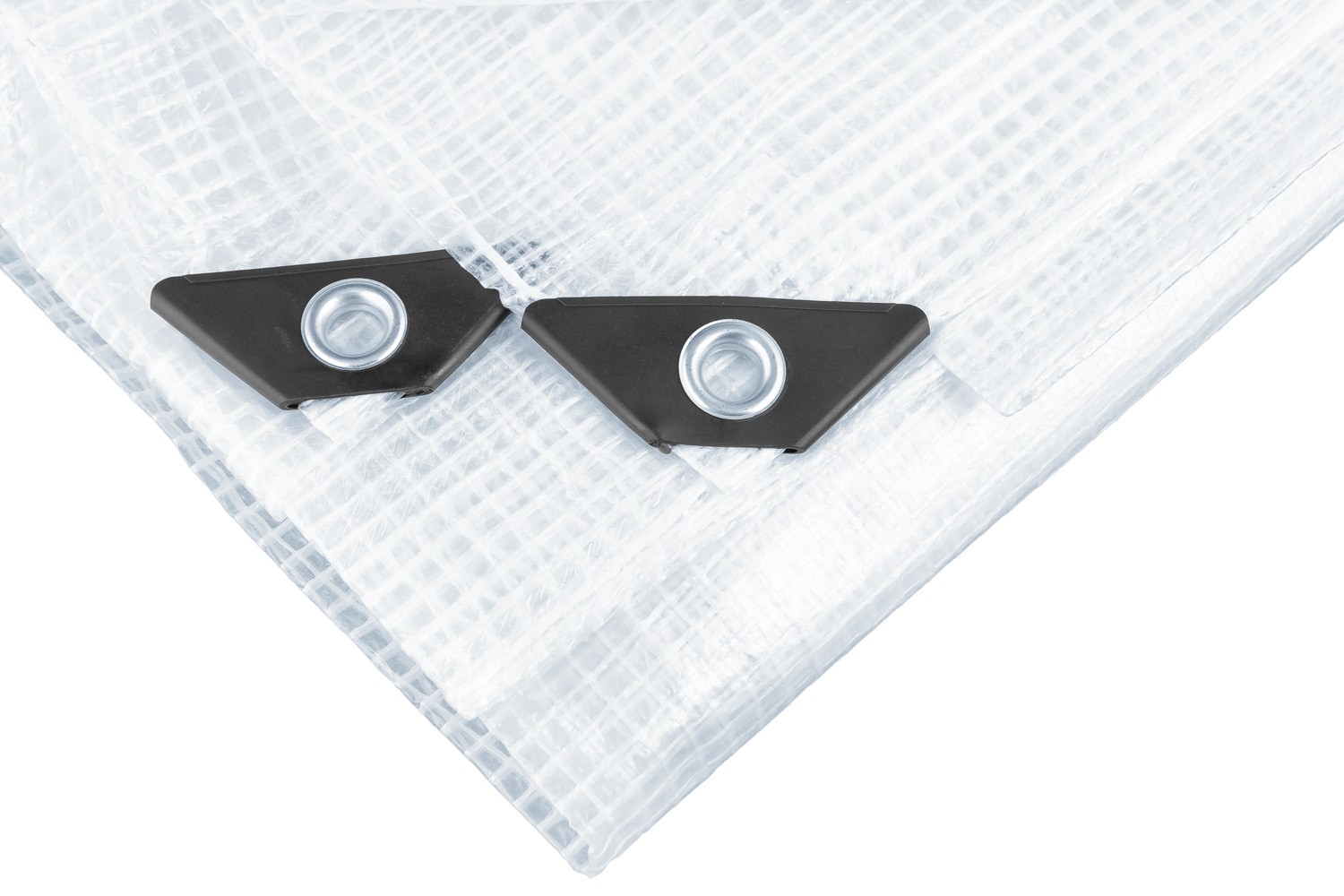 Тент універсальний армований MASTERTOOL TARPAULIN 4 × 5 м 130 г/м² Leno Crystal 89-2405 view 3
