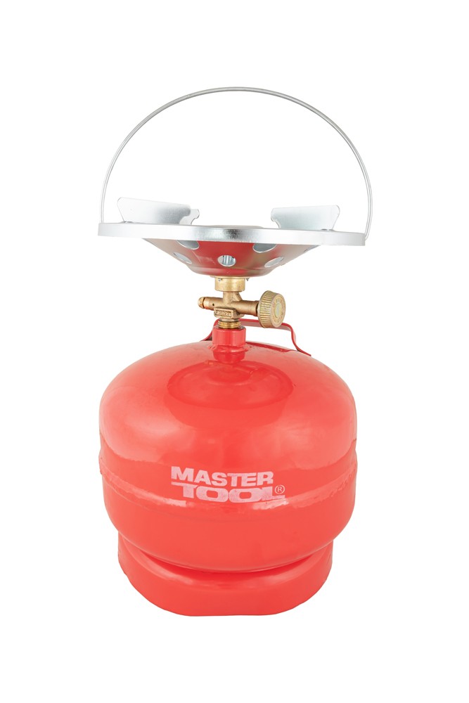 Комплект газовий кемпінг MASTERTOOL "Турист" балон 5 л 2.2 кВт 100-150 г/год 16 Bar G30/G31 I3P(50) 44-5105 view 2