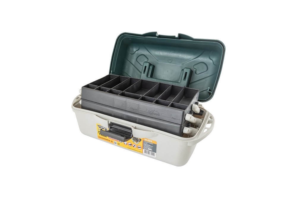 Скриня органайзер MASTERTOOL РИБАК 16" 400х205х190 мм 79-2075 view 3