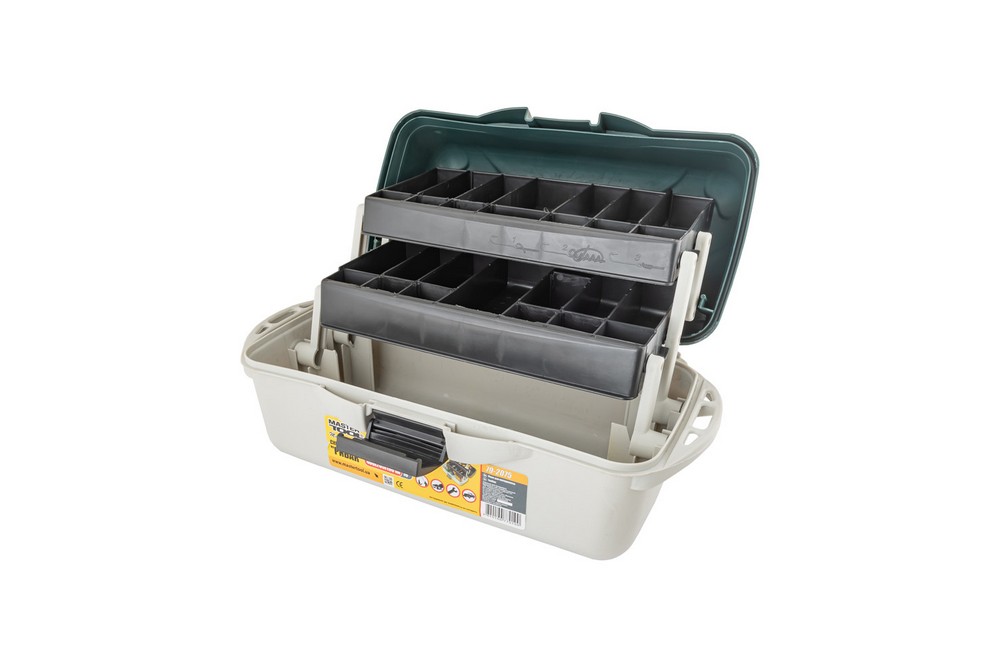 Скриня органайзер MASTERTOOL РИБАК 16" 400х205х190 мм 79-2075 view 4