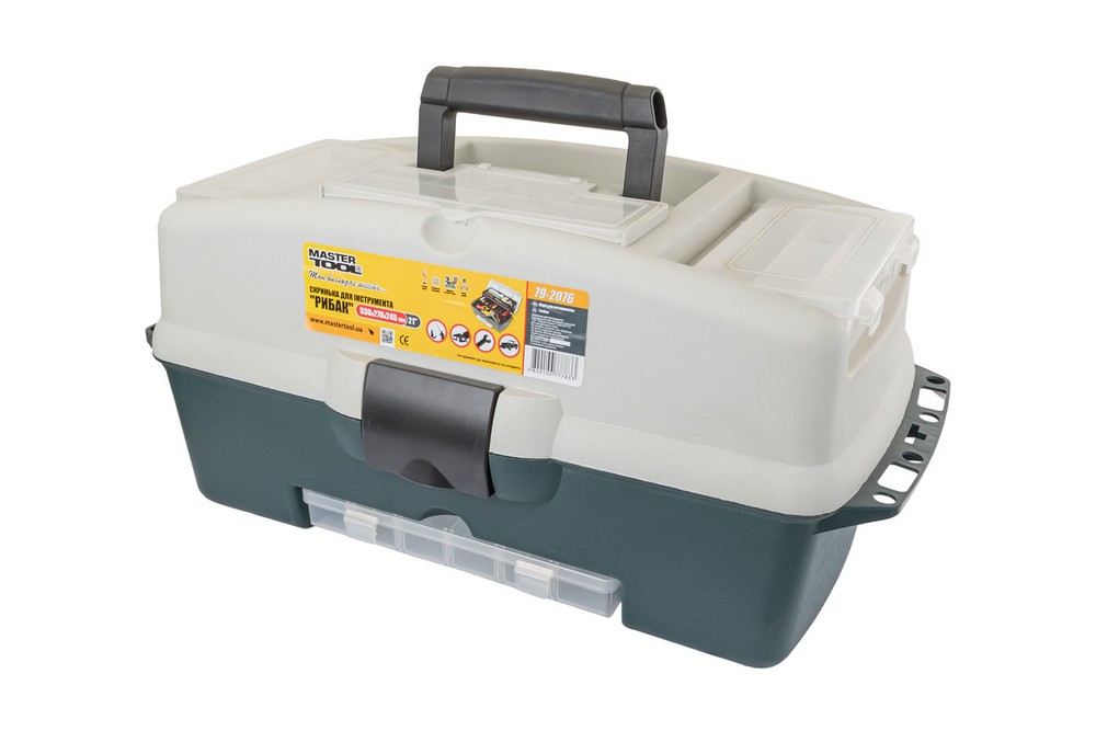 Скриня органайзер MASTERTOOL РИБАК 21" 530х270х245 мм 79-2076 view 2