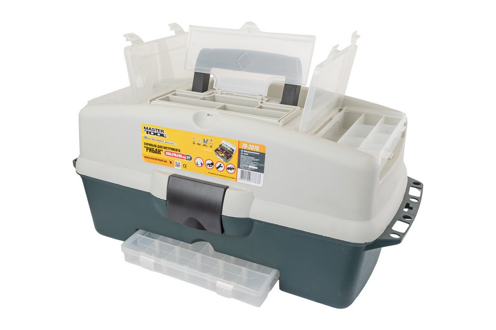 Скриня органайзер MASTERTOOL РИБАК 21" 530х270х245 мм 79-2076 view 3