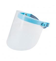 Щиток захисний MASTERTOOL з прозорим екраном PVC 355х205х1 мм 81-0028