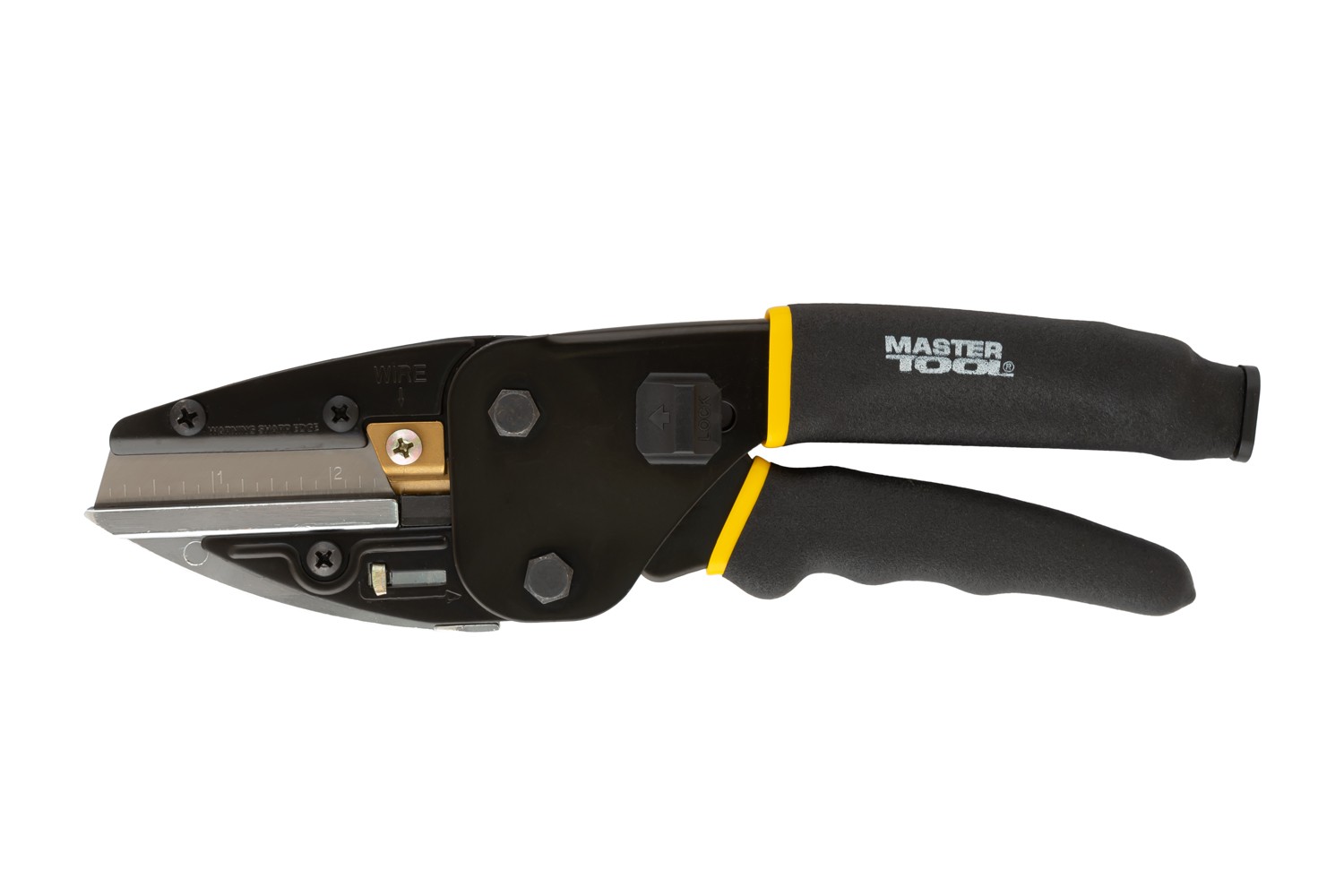 Ножиці мультифункціональні MASTERTOOL 4-в-1 ножиці/секатор/кабелеріз/ніж 250 мм 01-0428 view 2