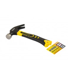 Молоток столярний MASTERTOOL 225 г HRC 50 рукоятка фібергласова 160 мм 02-0706