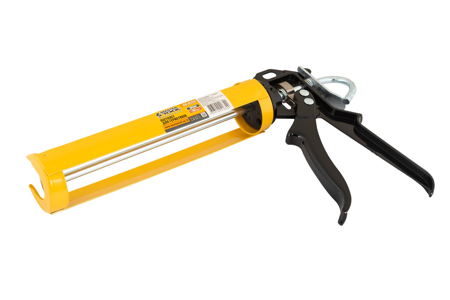 Пістолет для герметиків MASTERTOOL напіввідкритий 310 мл/355 мм 80-0234 view 1