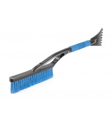 Щітка для снігу автомобільна MASTERTOOL 560 мм зі скребком 105 мм 84-0021