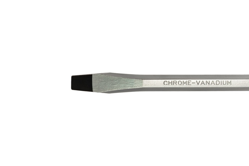 Викрутка ударна шліцева магнітна MASTERTOOL EXTERNAL HEX SL8х200 мм ручка з TPR покриттям 49-6820 view 2