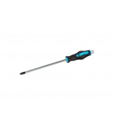 Викрутка ударна хрестова магнітна MASTERTOOL EXTERNAL HEX PH3х200 мм ручка з TPR покриттям 49-6320