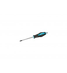 Викрутка ударна хрестова магнітна MASTERTOOL EXTERNAL HEX PH1х100 мм ручка з TPR покриттям 49-6110