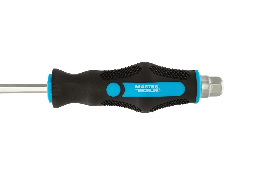 Викрутка ударна хрестова магнітна MASTERTOOL EXTERNAL HEX PH2х150 мм ручка з TPR покриттям 49-6215 view 4