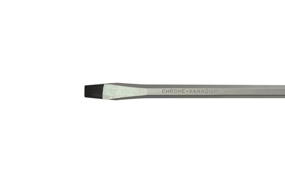 Викрутка ударна шліцева магнітна MASTERTOOL EXTERNAL HEX SL8х150 мм ручка з TPR покриттям 49-6815 view 2