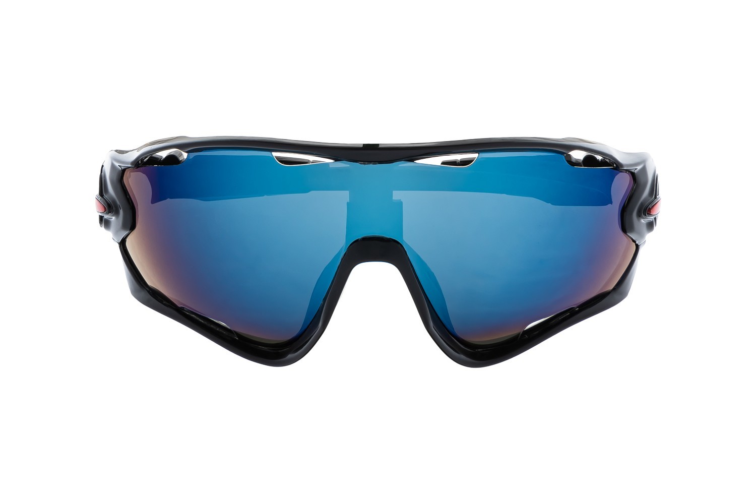 Окуляри відкриті MASTERTOOL SPORTLINE BLUE MIRROR панорамна лінза захист від подряпин ANTI-SCRATCH 82-0007 view 4