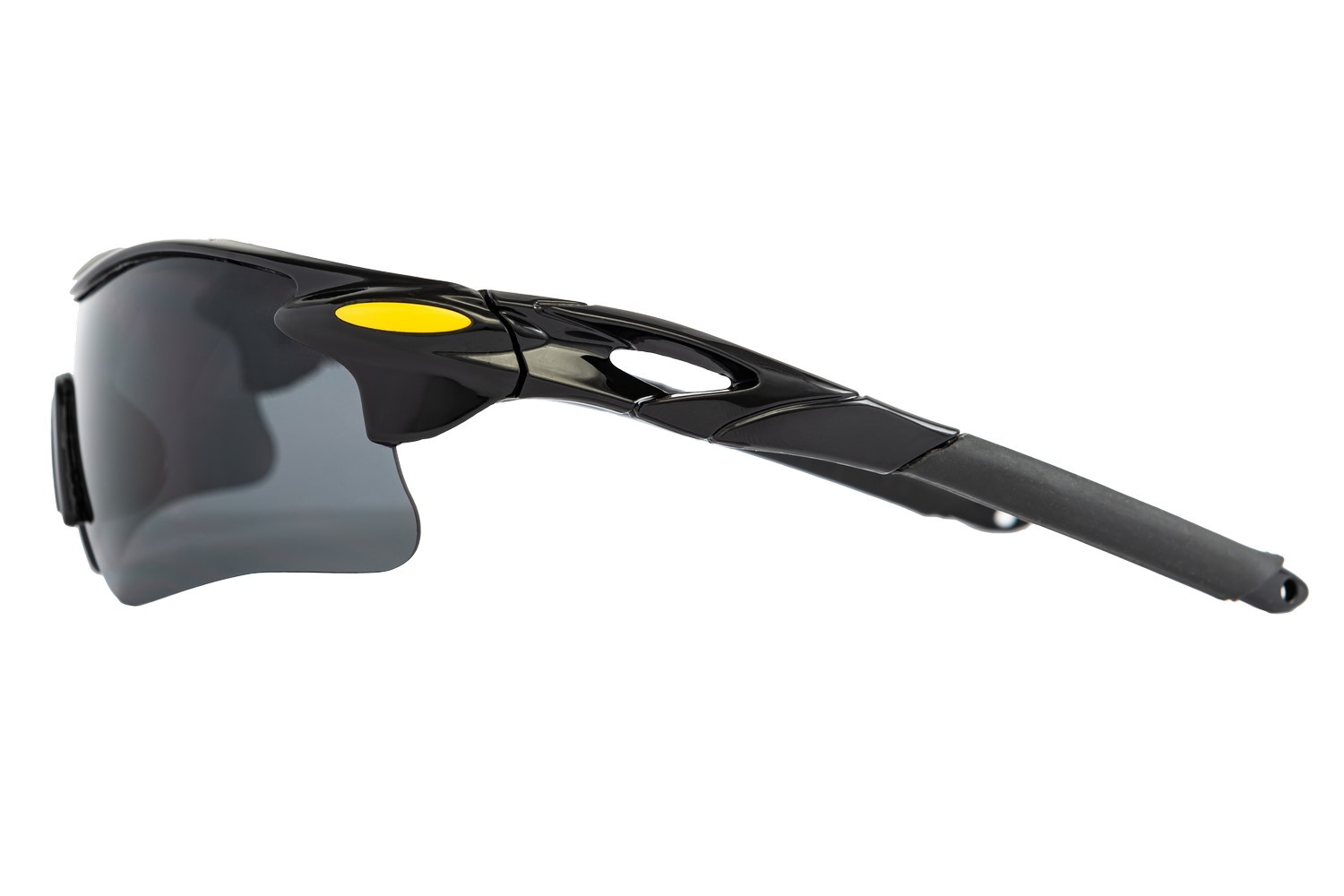 Окуляри відкриті MASTERTOOL SPORTLINE GREY панорамна лінза напівоправа протиковзкі дужки 82-0010 view 2