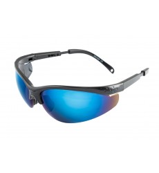 Окуляри відкриті MASTERTOOL SPORTLINE BLUE MIRROR захист від подряпин ANTI-SCRATCH, регульовані дужки 82-0002