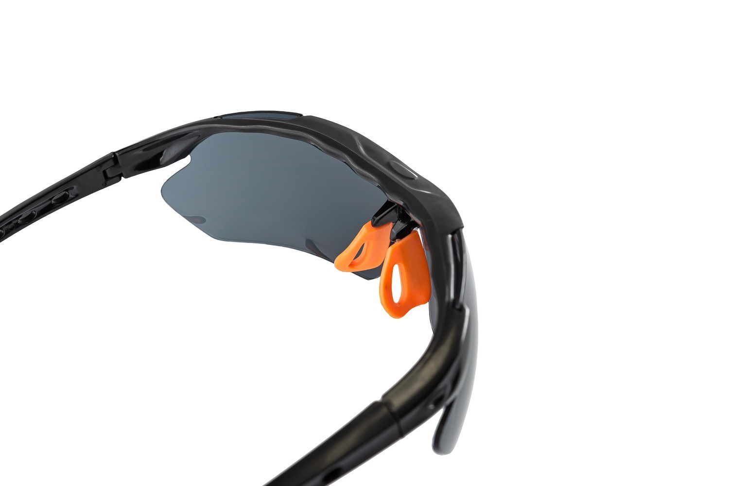 Окуляри відкриті MASTERTOOL SPORTLINE GREY панорамна лінза напівоправа захист від подряпин ANTI-SCRATCH протиковзкі дужки 82-0008 view 3