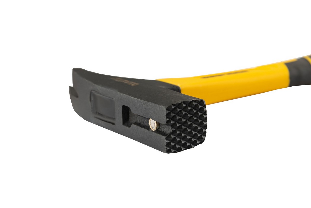 Молоток покрівельний MASTERTOOL 600 г HRC 50 рукоятка фібергласова 300 мм 02-0920 view 4