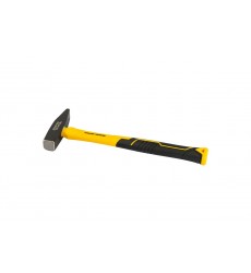 Молоток слюсарний MASTERTOOL 500 г HRC 50 рукоятка фібергласова 300 мм 02-0905
