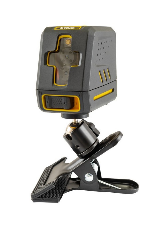 Рівень лазерний MASTERTOOL 15 м ±0.3 мм/м 2 гол H/V/H+V H130°/V130° ±4° RED/635 нм клас II IP54 ААх4 сумка 30-1903 view 11