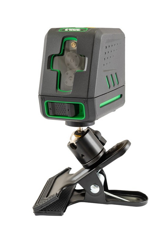 Рівень лазерний MASTERTOOL 30 м ±0.3 мм/м 2 гол H/V/H+V H130°/V130° ±4° GREEN/510 нм клас II IP54 ААх4 сумка 30-1904 view 11