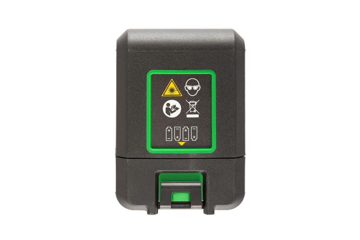 Рівень лазерний MASTERTOOL 30 м ±0.3 мм/м 2 гол H/V/H+V H130°/V130° ±4° GREEN/510 нм клас II IP54 ААх4 сумка 30-1904 view 4