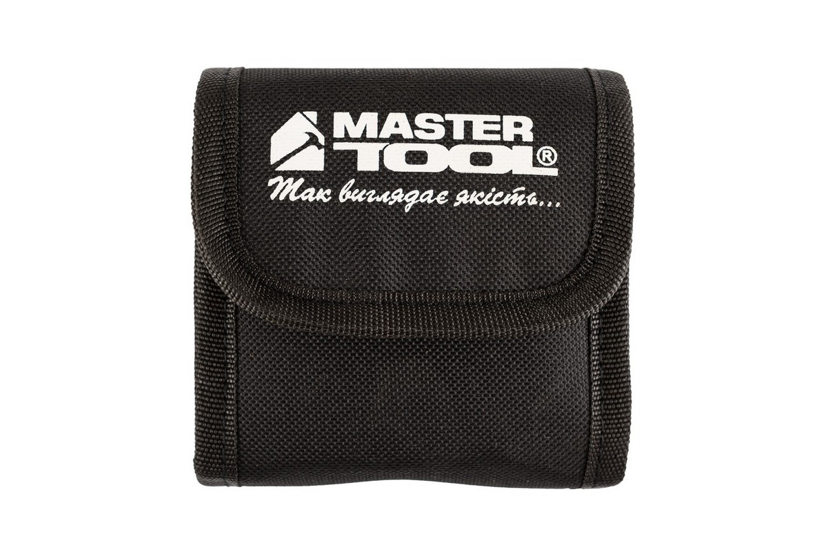 Рівень лазерний MASTERTOOL 30 м ±0.3 мм/м 2 гол H/V/H+V H130°/V130° ±4° GREEN/510 нм клас II IP54 ААх4 сумка 30-1904 view 7