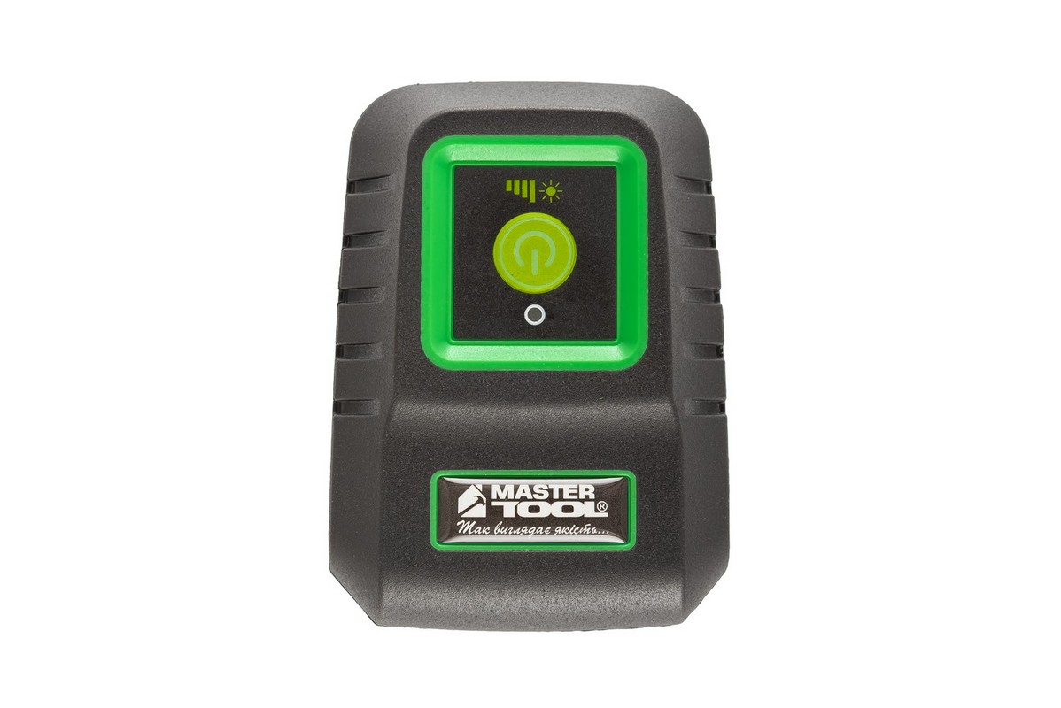 Рівень лазерний MASTERTOOL 30 м ±0.3 мм/м H110°/V110° ±4° GREEN/510 нм клас II IP54 ААх2 сумка 30-1901 view 3