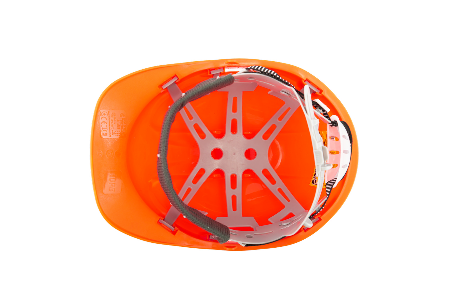 Каска захисна MASTERTOOL KAF-PEV IV-I-440V-53-62 II-EN 397 помаранчева 81-1008 view 6