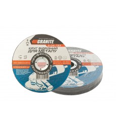 Диск абразивний відрізний по металу GRANITE 150 x 2,0 x 22,2 мм 10 шт 8-04-153PC