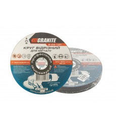 Диск абразивний відрізний по металу GRANITE 180 x 2,0 x 22,2 мм 10 шт 8-04-181PC