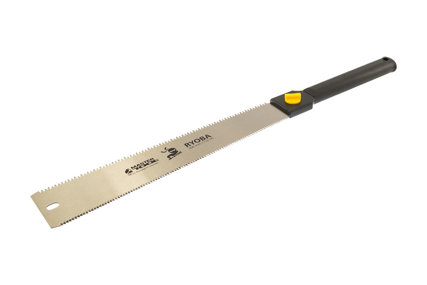 Ножівка столярна MASTERTOOL 7TPI/16TPI JAPAN CUT RYOBA 300 мм загартований зуб 3-D заточування 14-2714 view 1