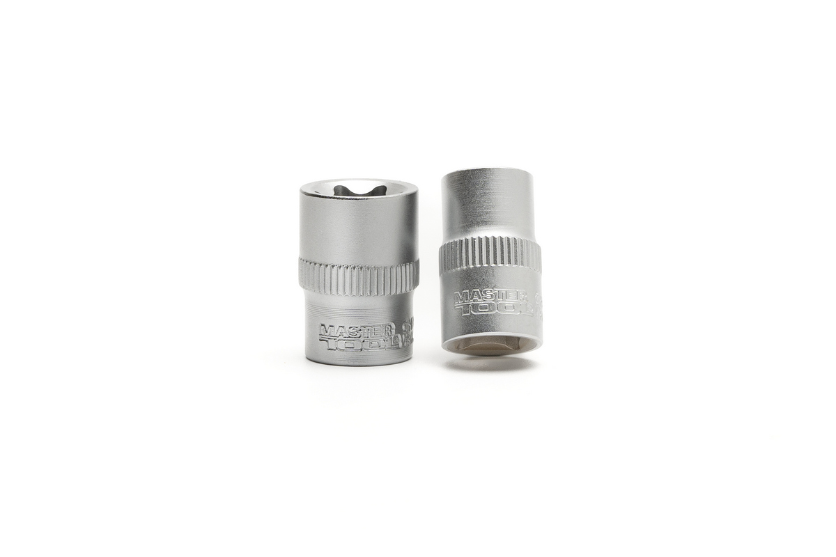 Набір головок торцевих E-TORX MASTERTOOL ⅜" E5-E16 CrV 9 шт 78-3809 view 3