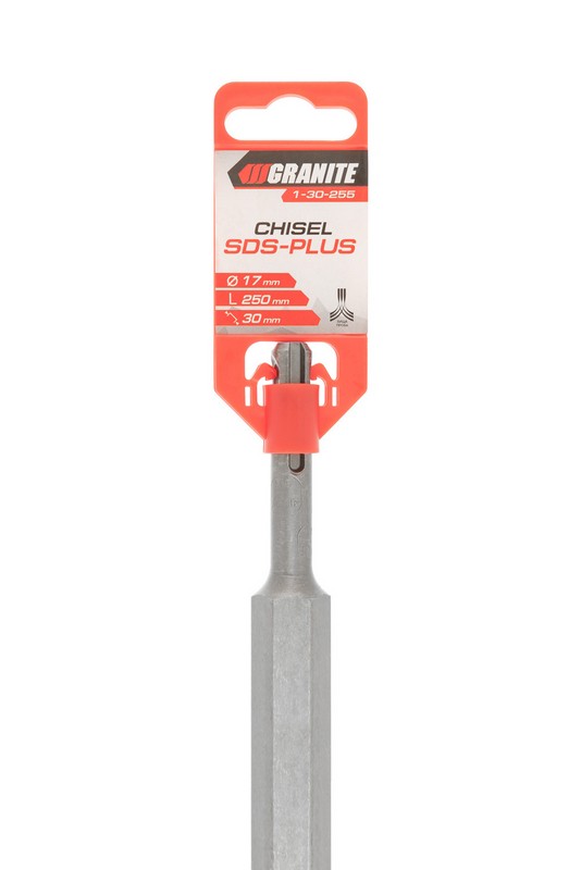 Зубило плоске GRANITE CURVED SDS-PLUS 250×30×17 мм 1-30-255 view 8